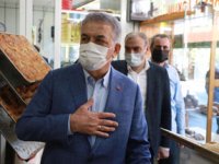 AK Parti Genel Başkan Yardımcısı Hayati Yazıcı, Rize'de Esnafı Ziyaret Etti