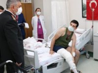Orgeneral Ali Çardakcı’dan Gazilere Ziyaret