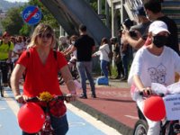 Süslü Kadınlar Topluluğu Rize’de Pedal Çevirdi