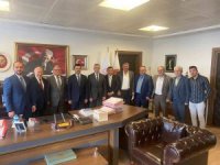 İ̇ş Adamları, Başsavcı Ve Kaymakamla Görüştü