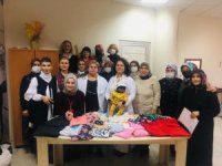 Samsun’da Dikiş Kursiyerleri El Emeği Ürünleri Lösam’a Bağışladı