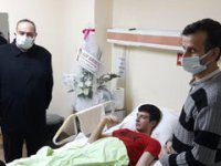 İl Başkanı Zerdeci, Kazazede Öğrencileri Hastanede Ziyaret Etti