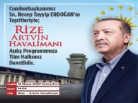 Rize - Artvin Havalimanı'nın Açılış Saati Belli Oldu