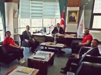 Rize Gençlik ve Spor İl Müdürü Yıldız, Dünya 2.’si Rizeli Halterci Onur Demirci’yi Konuk Etti