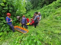 Rize'de Teleferikten Düşen İki Kişi Yaralandı