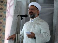 Diyanet İşleri Başkanı Erbaş Rize'de hutbe irat etti