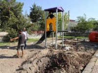 Kahta’daki Parklar Yenileniyor