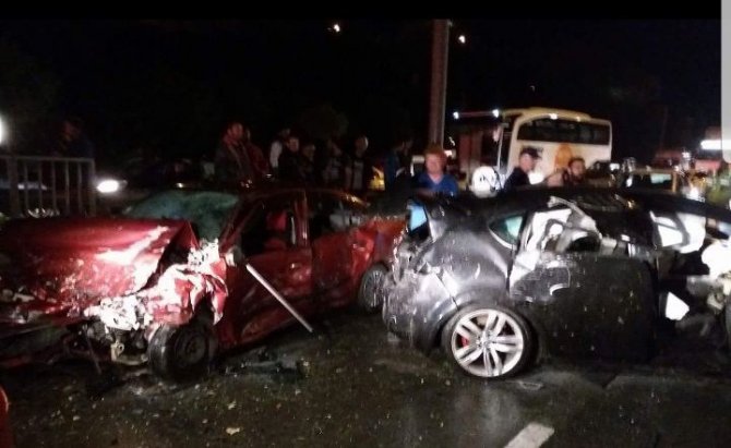Trabzon’da Trafik Kazası: 6 Yaralı
