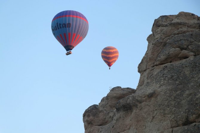 Kapadokya’da Balonların Gökyüzünde Şenliği Başladı