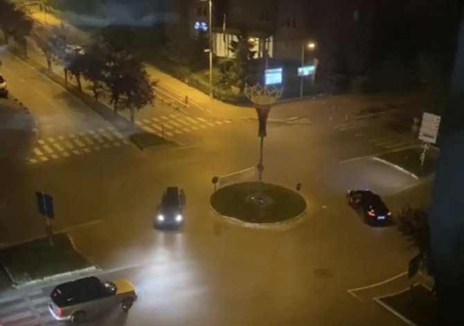 İstanbul’da Cadde Ve Sokaklarda “Drift” Terörü Kamerada