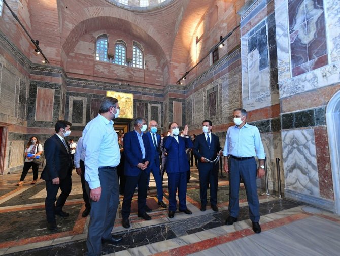 Vali Yerlikaya, Kariye Camii’nin İbadete Açılması İçin Yapılan Çalışmaları İnceledi