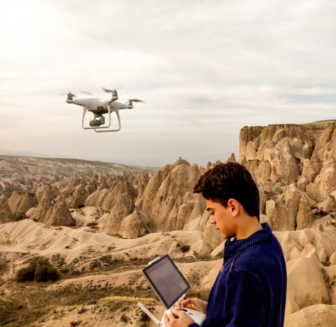 Genç Drone Pilotlarından 30 Ağustos Videosu