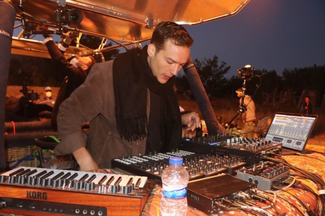 Dünyaca Ünlü Dj Ben Böhmer, Kapadokya’da Balonda Dj Performansı Sergiledi