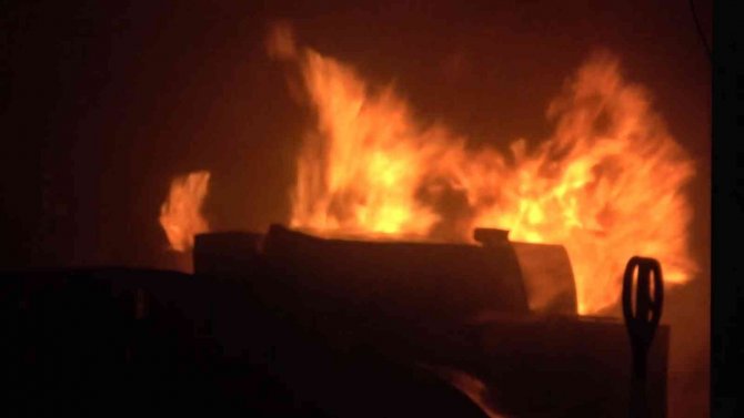 Kırıkkale’de Gece Saatlerinde Hareketli Dakikalar: Gıda Deposunda Yangın Çıktı
