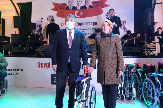 Mhp Ankara İ̇l Başkanlığı, 3 Aralık Dünya Engelliler Günü’nde “Sevgi Tüm Engelleri Aşar” Programı Düzenledi