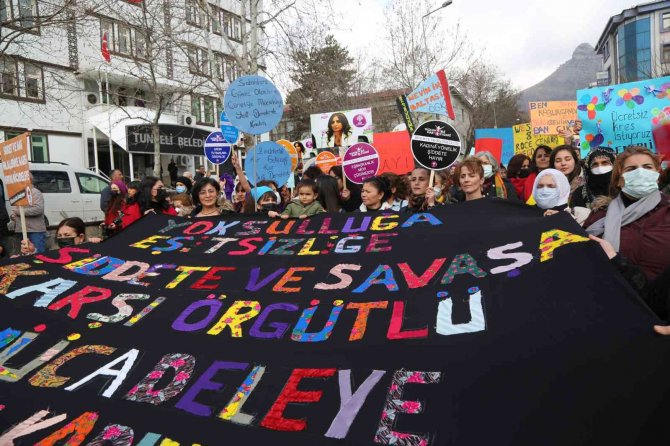 Tunceli’de 8 Mart Dünya Kadınlar Günü Etkinliği