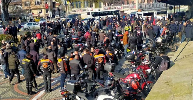 Yüzlerce Motosikletli Nevrekop’u Son Yolculuğuna Uğurladı