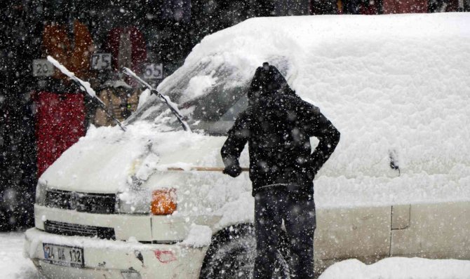Doğu Anadolu’da Kar Yağışı Yeniden Etkisini Artırdı