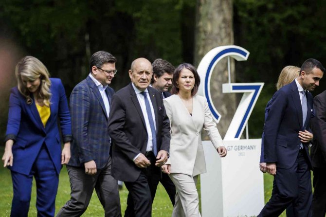 Ukrayna Ve Moldova Dışişleri Bakanları, G7 Dışişleri Bakanları İle Görüştü