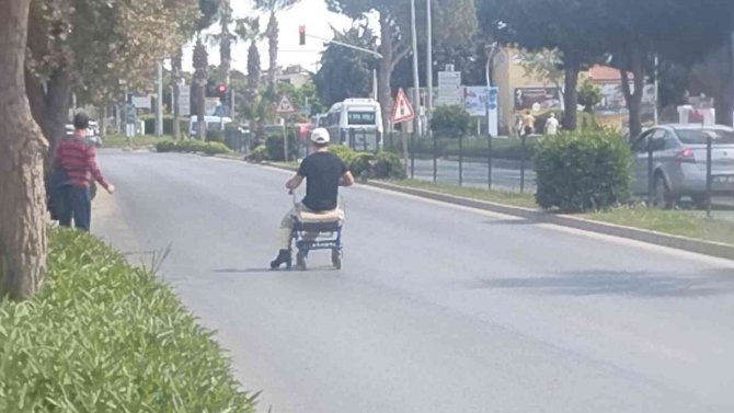 Engelli Aracında Tehlikeli Yolculuk