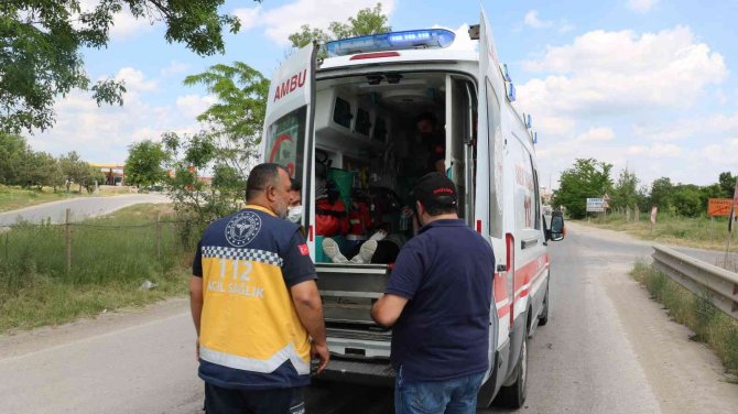 Edirne’de Kaza: 2 Yaralı