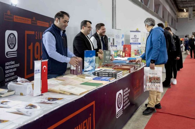 Atatürk Üniversitesi Erzurum Kitap Fuarında