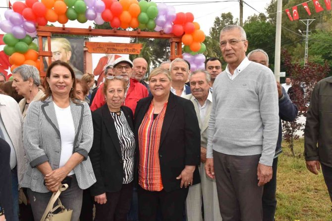 Ceyhan’da "Nedim Tarhan Parkı" Açıldı