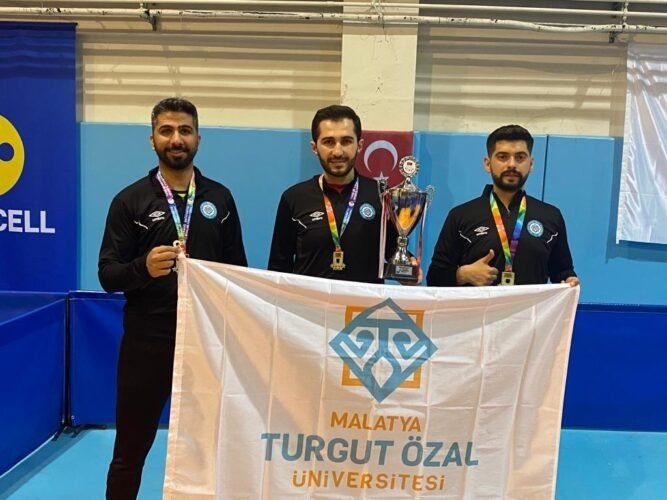 Mtü Masa Tenis Takımında Türkiye Şampiyonluğu Sevinci