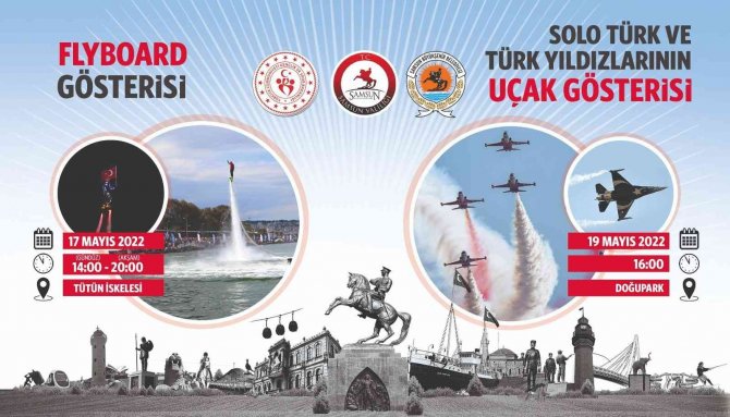 Samsun’da Nefes Kesen 19 Mayıs Etkinlikleri