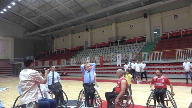 Terma City Personelinden Tekerlekli Sandalye Basket Takımı İle Empati Maçı