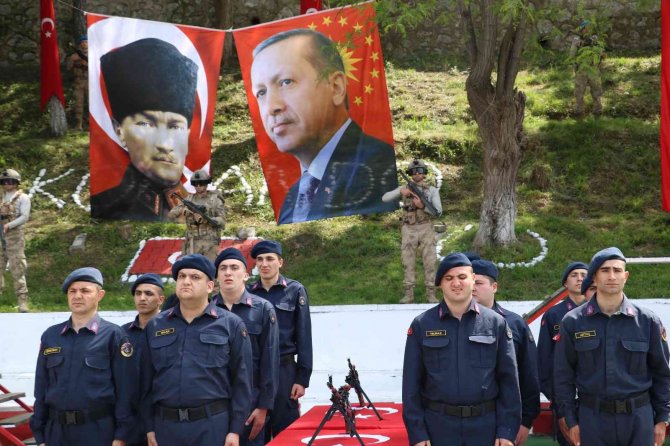 Zonguldak’ta Engelliler Temsili Törenle Bir Günlüğüne Asker Oldu