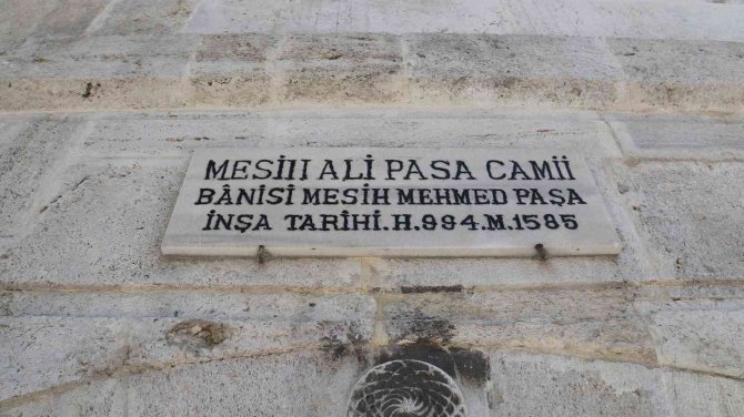 Mesih Ali Paşa Camii Restorasyonun Ardından Yeni Yüzüne Kavuştu
