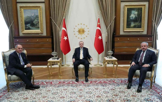 Cumhurbaşkanı Erdoğan, Avusturya Meclis Başkanı Sobotka’yı Kabul Etti