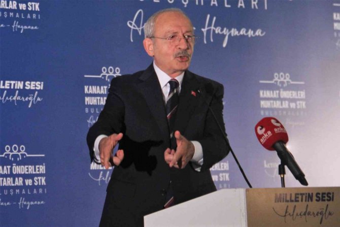 Chp Genel Başkanı Kılıçdaroğlu: “Dışarıya Karşı Sözü Dinlenen Bir Türkiye Olmak Zorundadır“