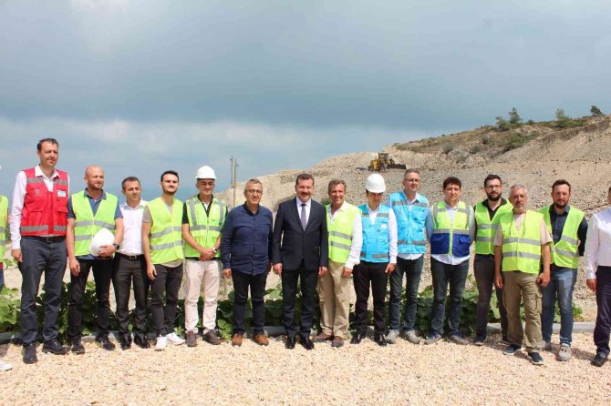 Bandırma’da Atık Su Arıtma Tesisinin Yapımı Hız Kazandı