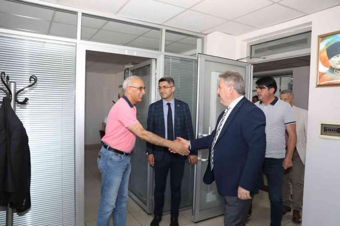 Başkan Palancıoğlu, Belediye Personelleriyle Bayramlaştı