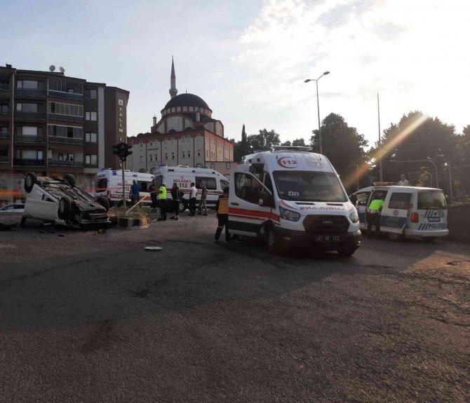 Zonguldak’taki Feci Kaza Güvenlik Kamerasına Yansıdı