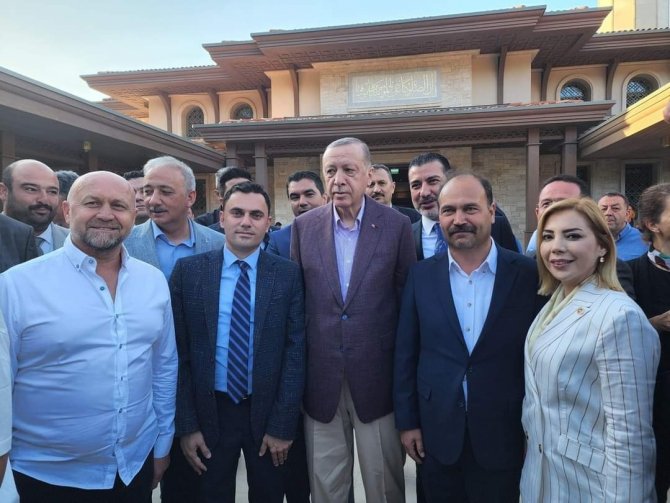 Cumhurbaşkanı Erdoğan, Muğla’da Partililerle Bayramlaştı