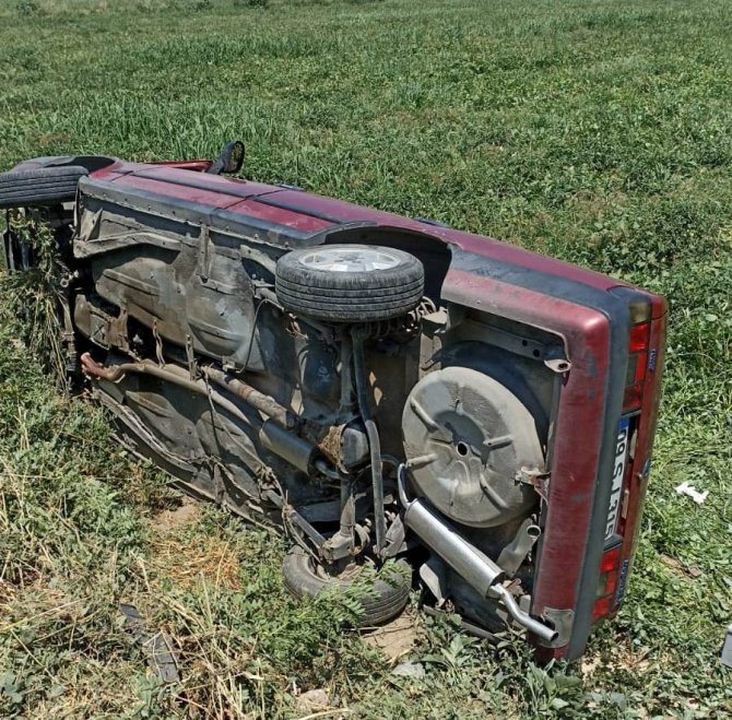 Aydın’da Trafik Kazası:1 Yaralı