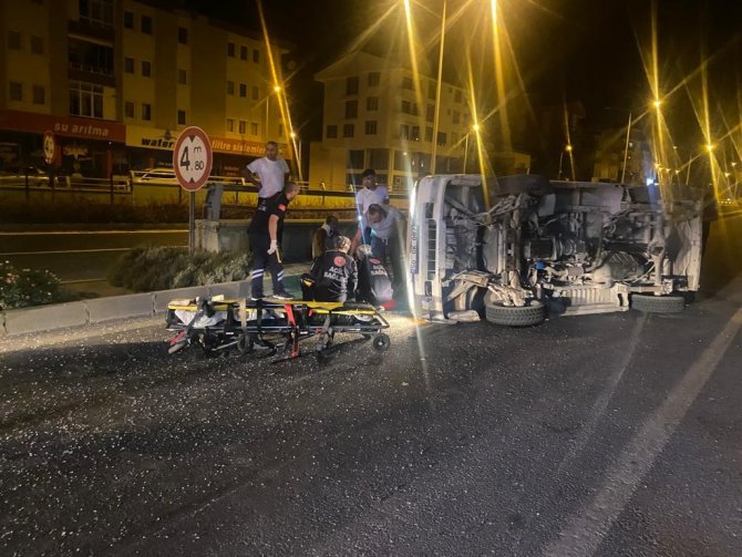 Nevşehir’de Alkollü Ve Ehliyetsiz Sürücü Kaza Yaptı: 2 Yaralı