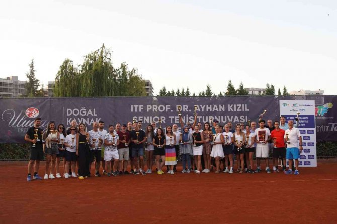 Prof. Dr. Ayhan Kızıl Senior Tenis Turnuvası Sona Erdi