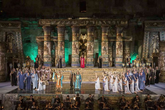 29. Uluslararası Opera Ve Bale Festvali Aida Operası İle Başladı
