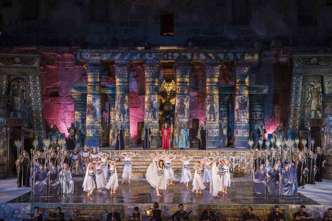 29. Uluslararası Opera Ve Bale Festvali Aida Operası İle Başladı