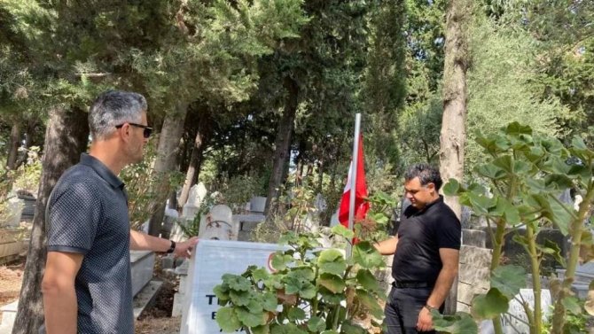 Zarar Verilen Şehit Mezarına Kamera Yerleştirildi