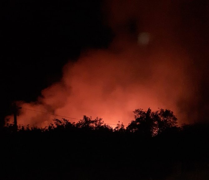 Elazığ’daki Orman Yangınına Yönelik Müdahale Sürüyor
