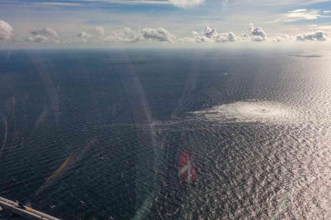 Danimarka: "Baltık Denizi’ndeki Kuzey Akım Boru Hatlarında 3 Gaz Sızıntısı Var"