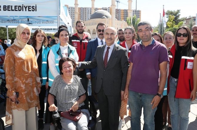 Mardin Büyükşehir Belediyesinden Engelli Vatandaşlara Medikal Desteği