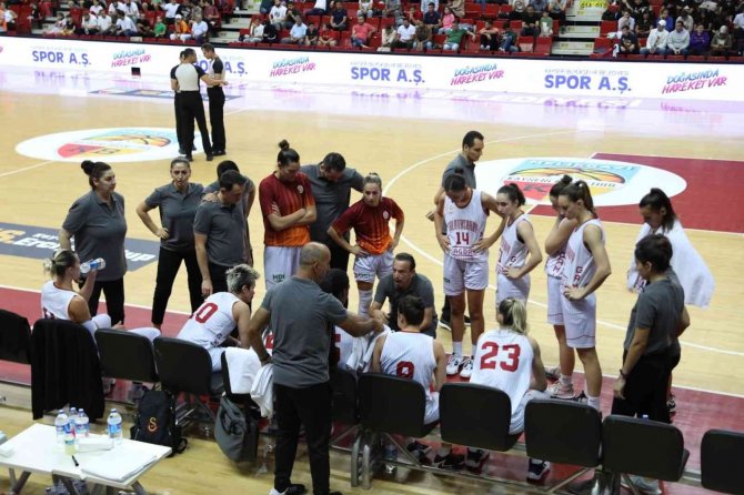 Erciyes Cup 1. Maç: Bellona Melikgazi Kayseri Basketbol: 63 - Galatasaray: 92