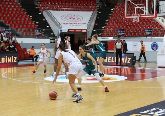 Erciyes Cup 1. Maç: Bellona Melikgazi Kayseri Basketbol: 63 - Galatasaray: 92