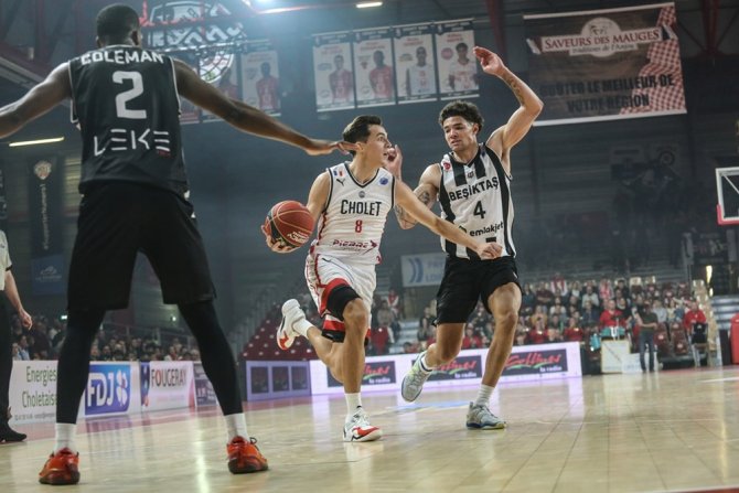 Fıba Erkekler Avrupa Kupası: Beşiktaş: 62 - Cholet Basket: 93